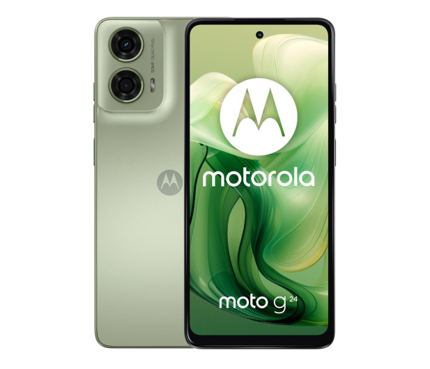 Motorola moto g24 8/128GB Ice Green 90Hz - Smartfon / Telefon